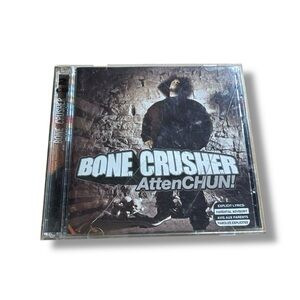 Vintage Y2K CD‎ Bone Crusher AttenCHUN! Hip Hop Rap 2003 Album Compact Disc